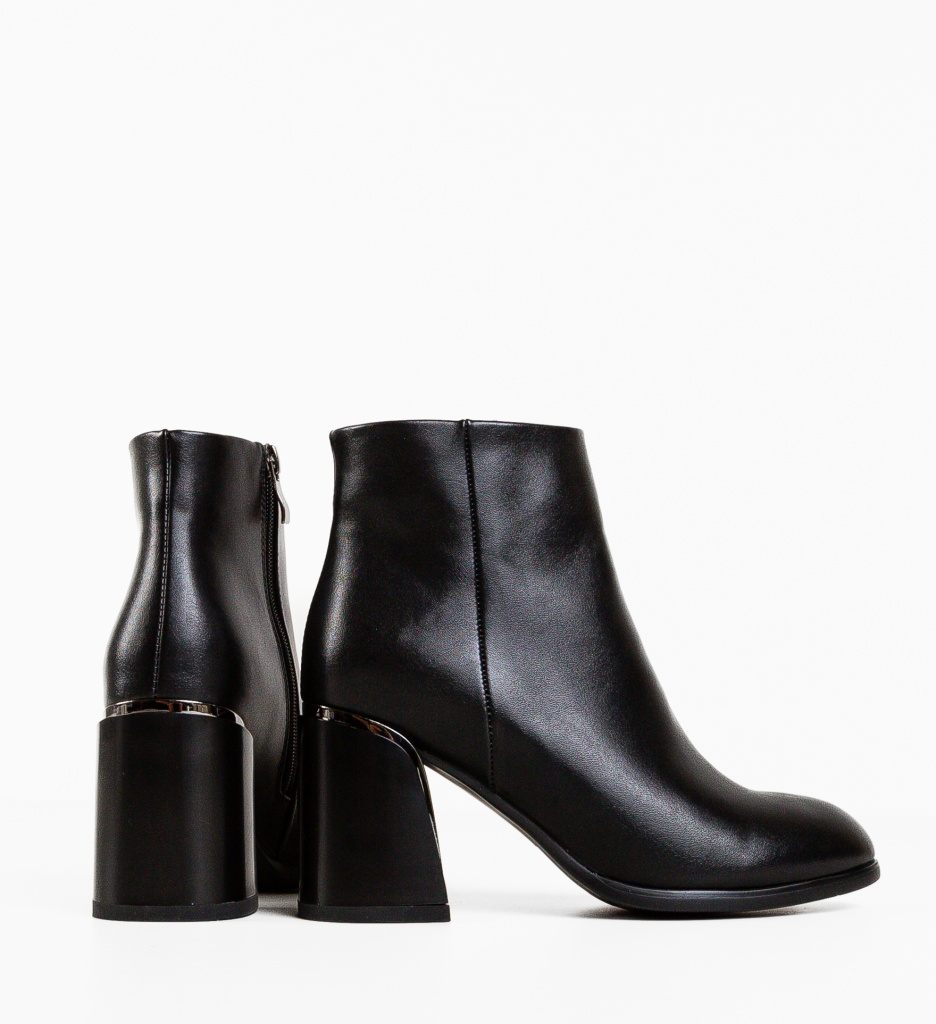 Botine dama Fadana Negre - 5 | YEO