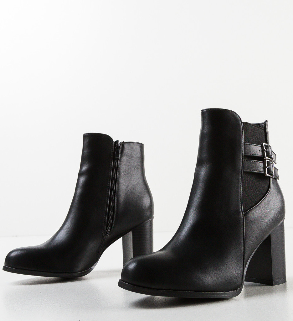 Botine dama Finlay Negre - 5 | YEO