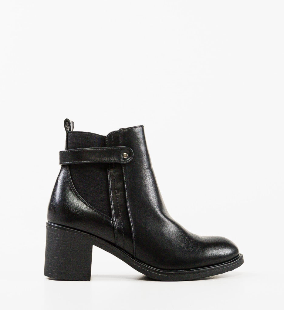 Botine dama Fletch Negre - 3 | YEO