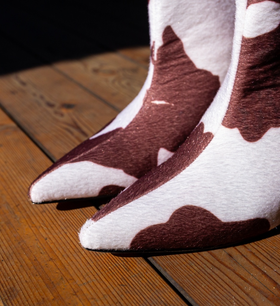 Botine dama Fulga Print - 4 | YEO