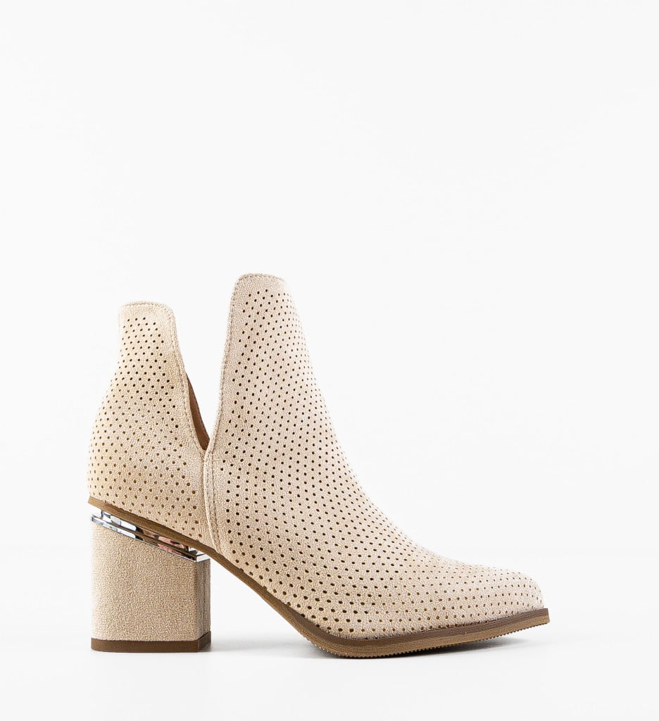 Botine dama Granada Bej - 5 | YEO