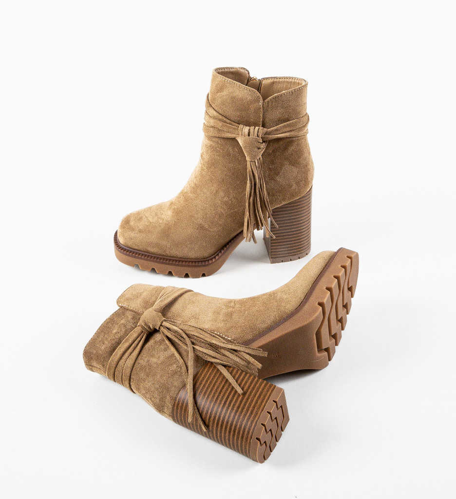 Botine dama Graps Khaki