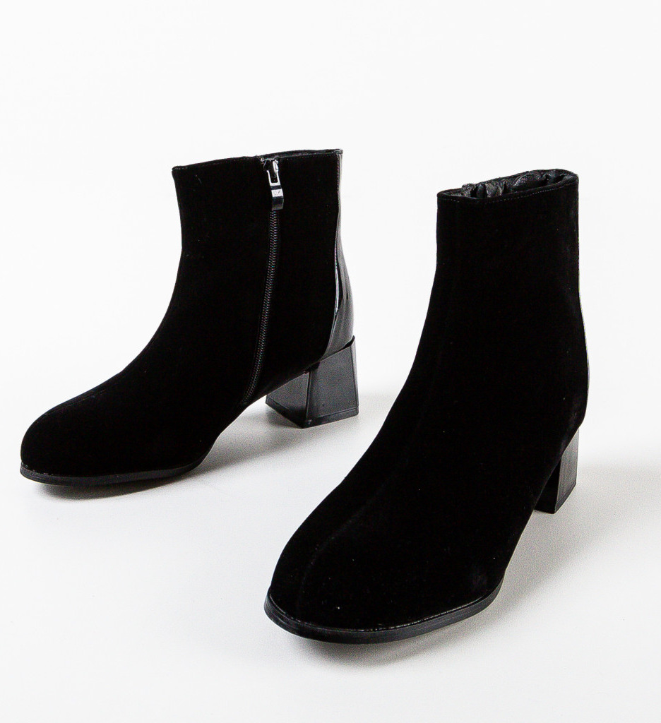 Botine dama Haaris Negre - 4 | YEO