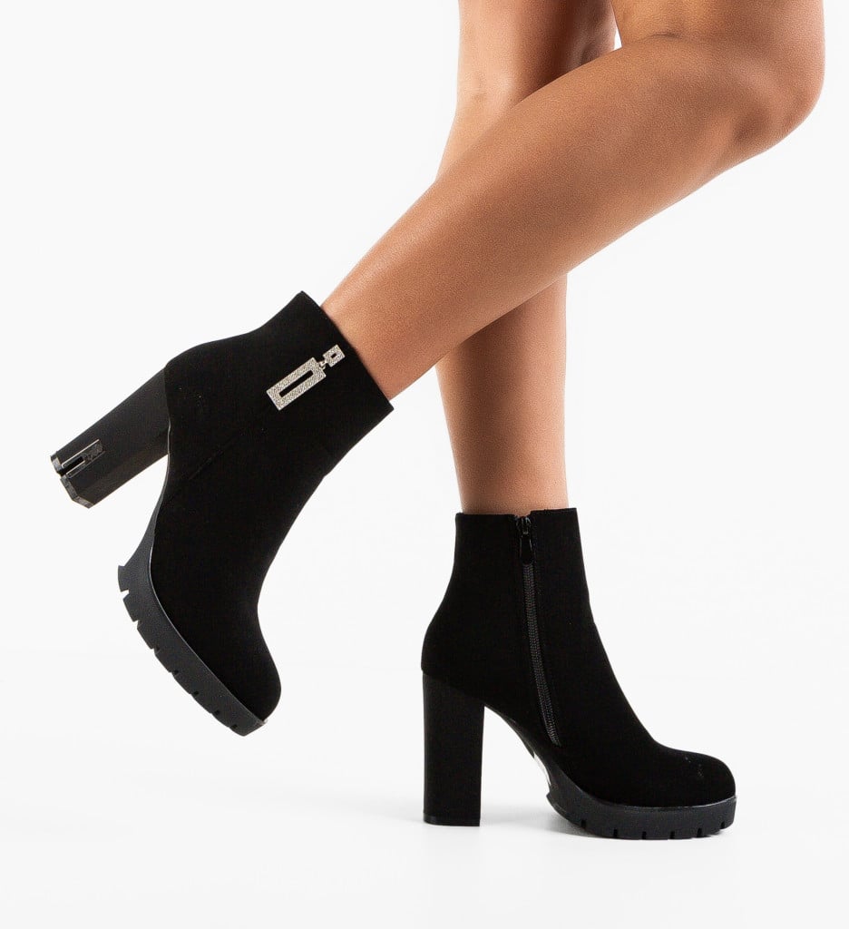 Botine dama Harpe Negre - 1 | YEO