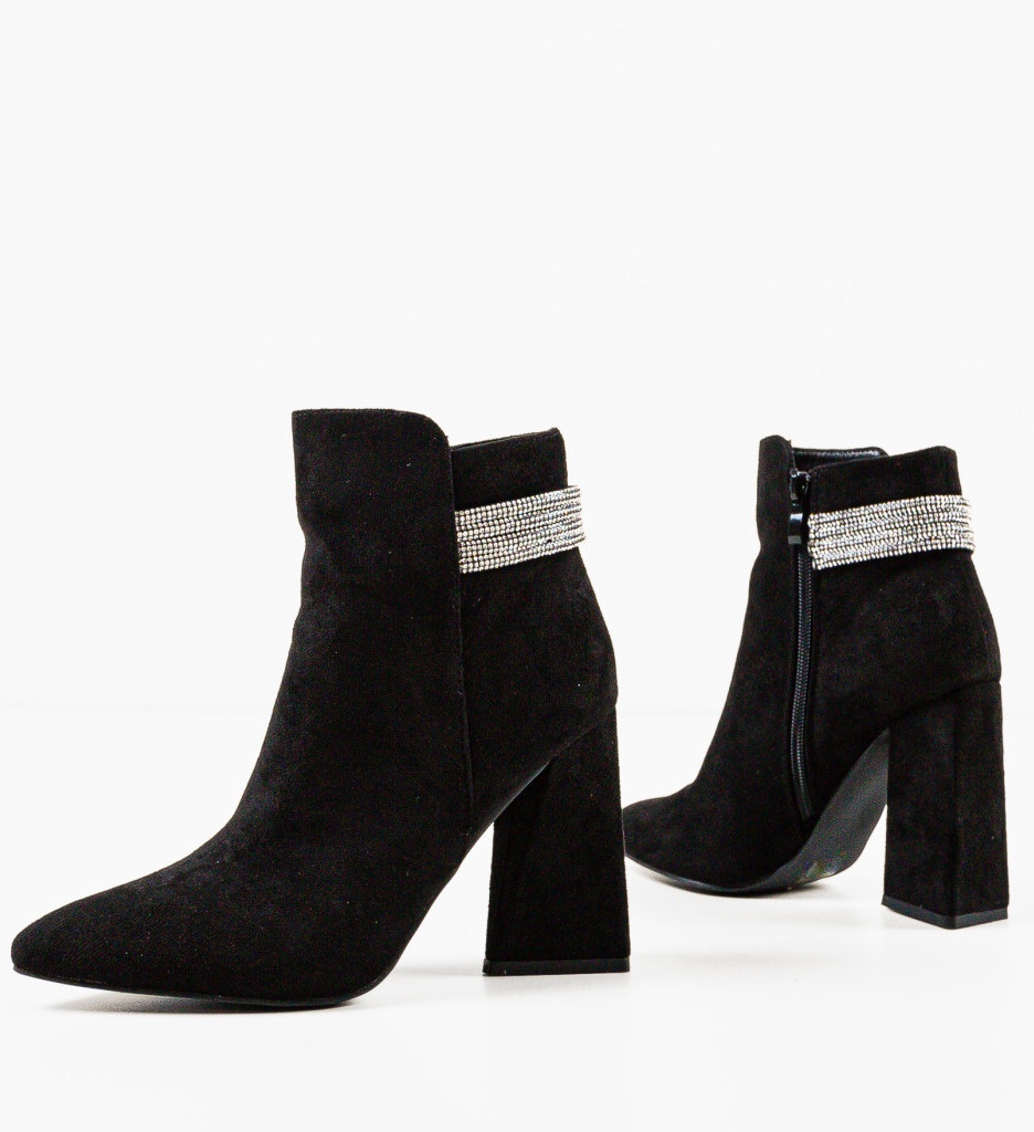 Botine dama Heher Negre