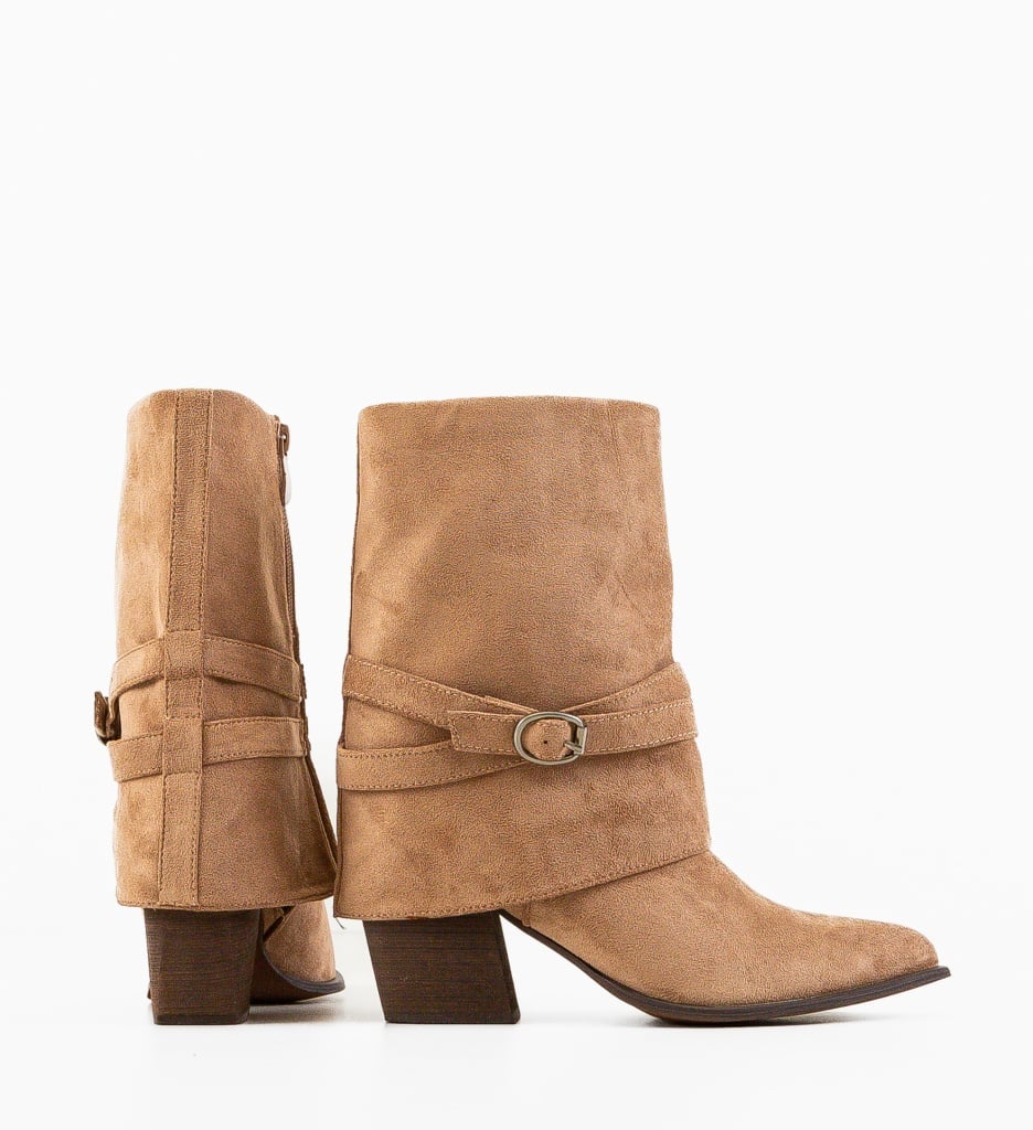 Botine dama Heyman Khaki - 4 | YEO