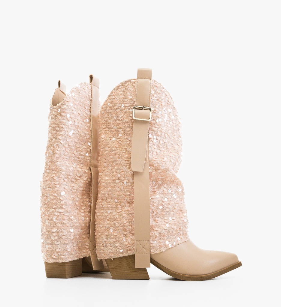 Botine dama Inga Bej - 4 | YEO