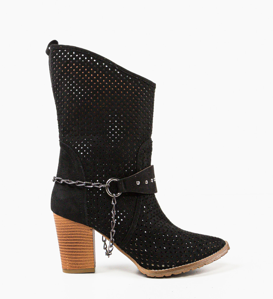 Botine dama Ioes Negre - 4 | YEO