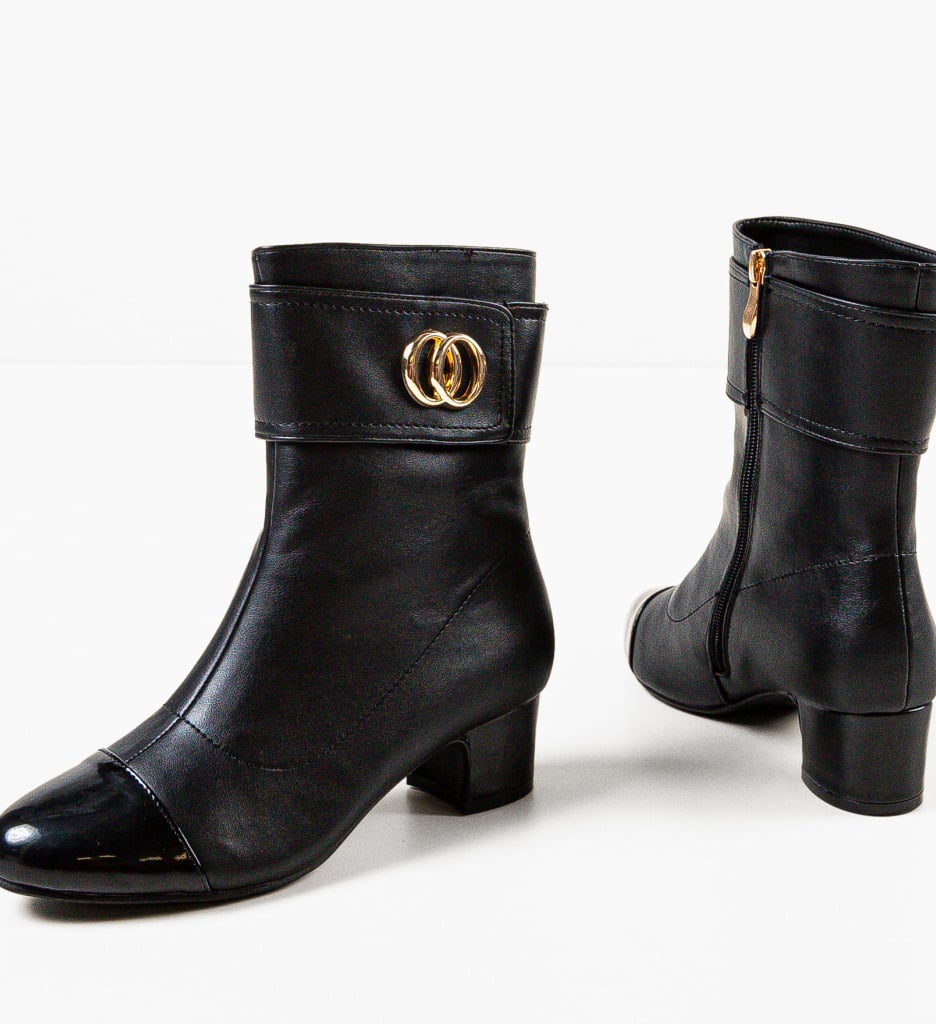 Botine dama Isobel Negre - 5 | YEO