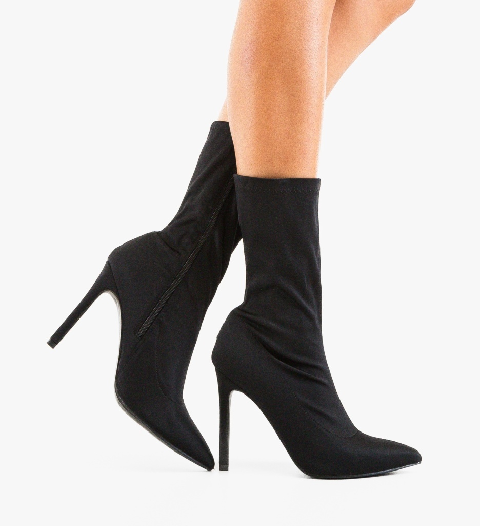 Botine dama Jacza Negre 2 - 5 | YEO