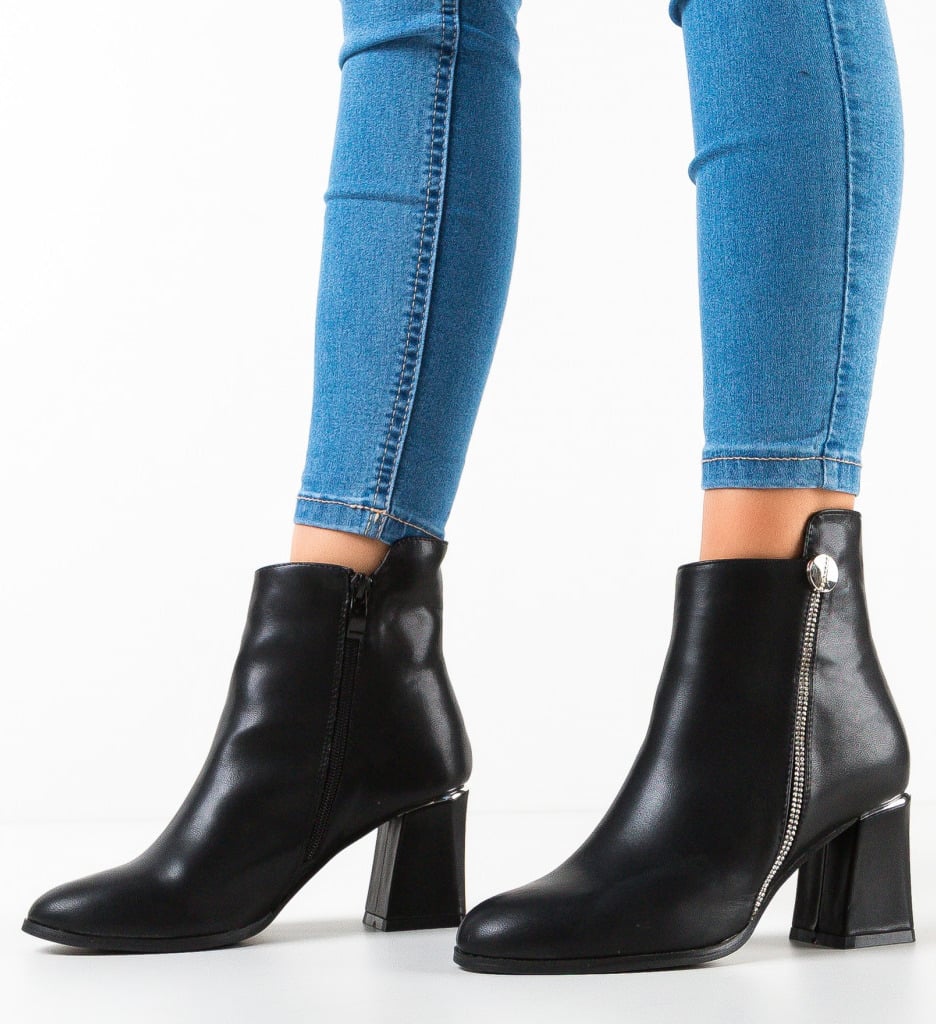 Botine dama Jimi Negre - 1 | YEO