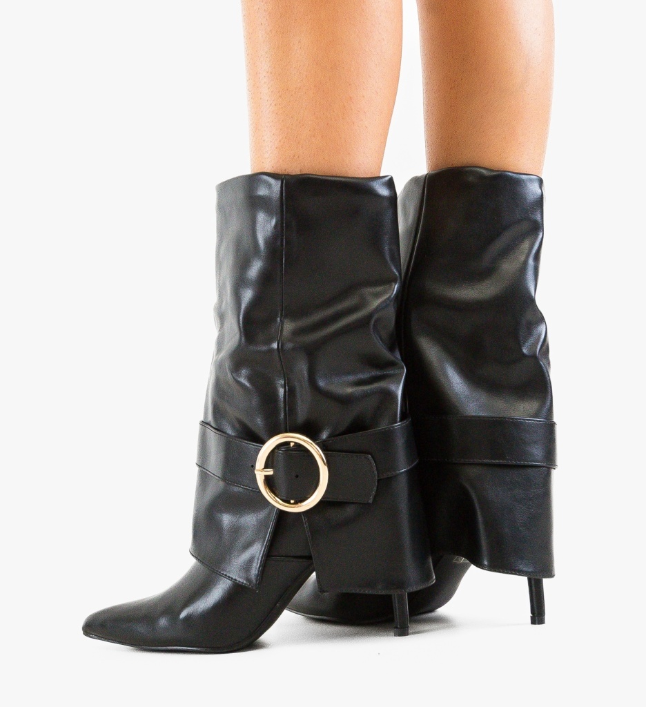 Botine dama Jlep Negre - 3 | YEO