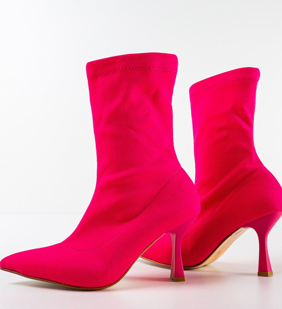 Botine dama Kalamak Fuchsia - 4 | YEO