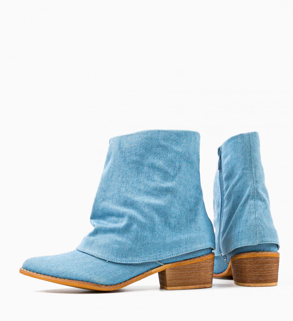 Botine dama Kelda Albastre - 4 | YEO