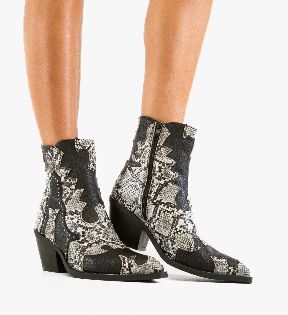 Botine dama Ketek Albe - 1 | YEO