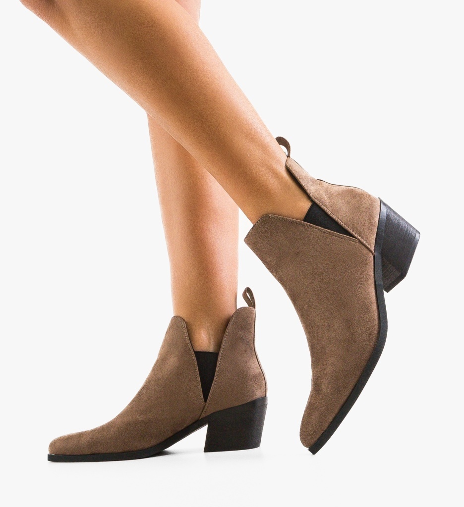 Botine dama Lance Khaki - 1 | YEO