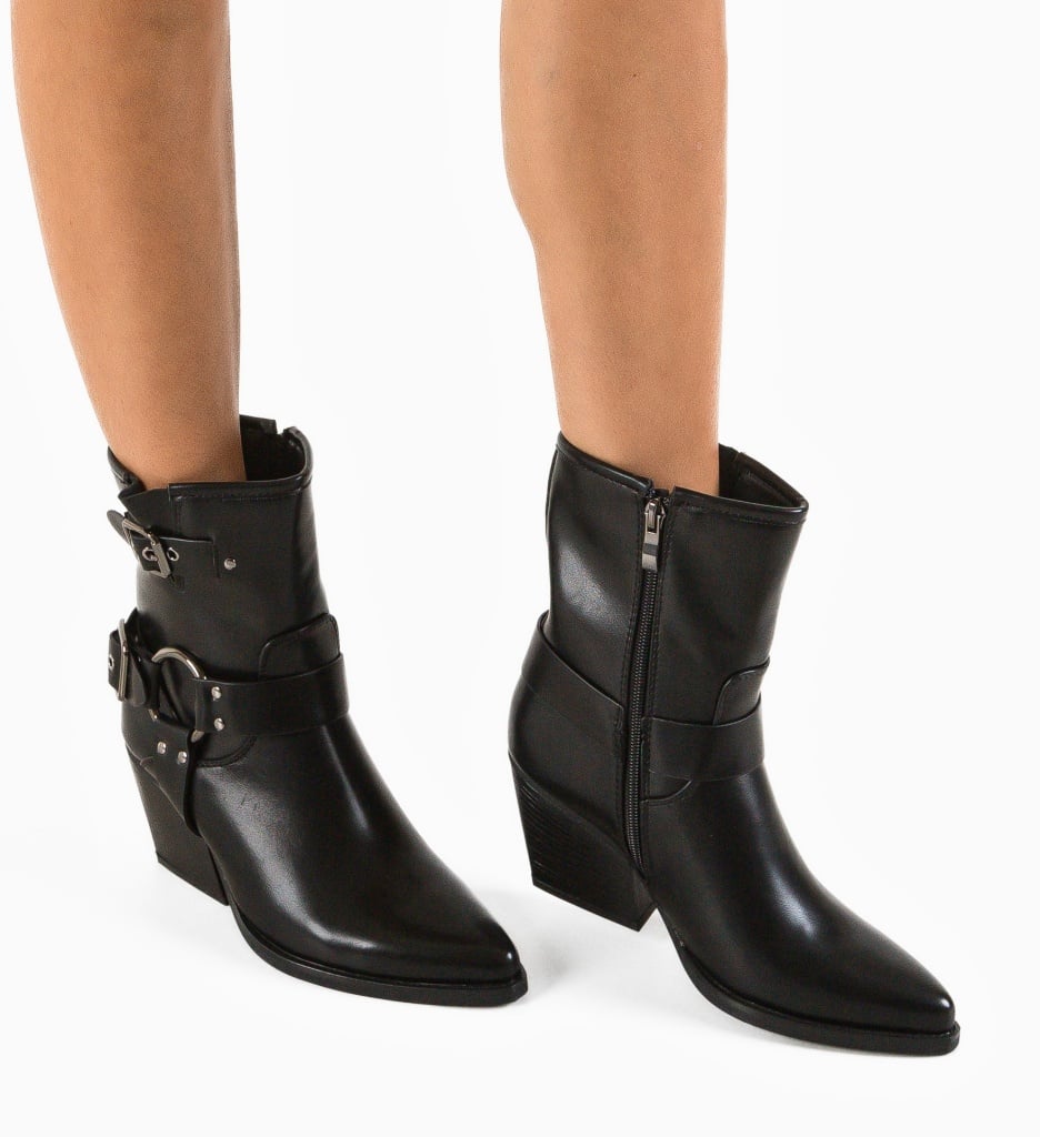 Botine dama Larvak Negre - 2 | YEO