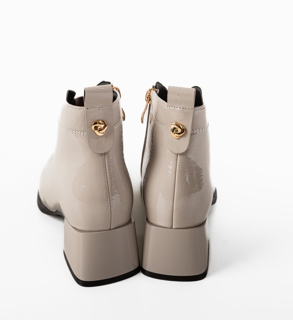 Botine dama Loghin Gri - 5 | YEO