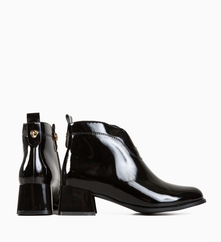 Botine dama Loghin Negre - 5 | YEO