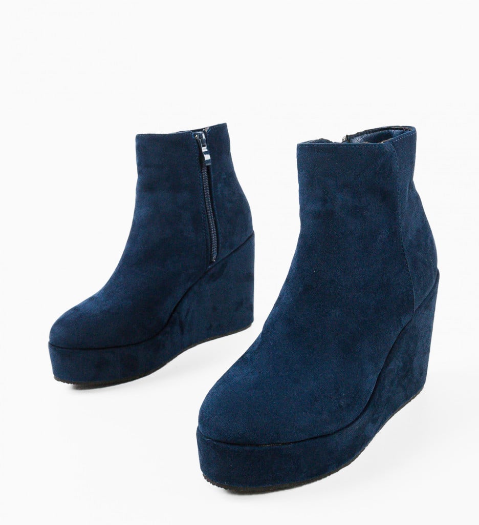 Botine dama Malone Bleumarin - 5 | YEO