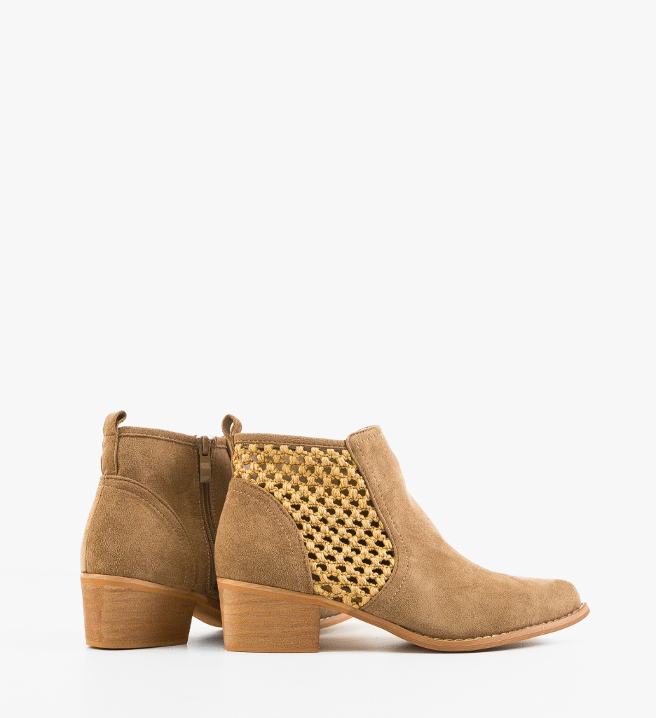 Botine dama Melod Khaki - 3 | YEO