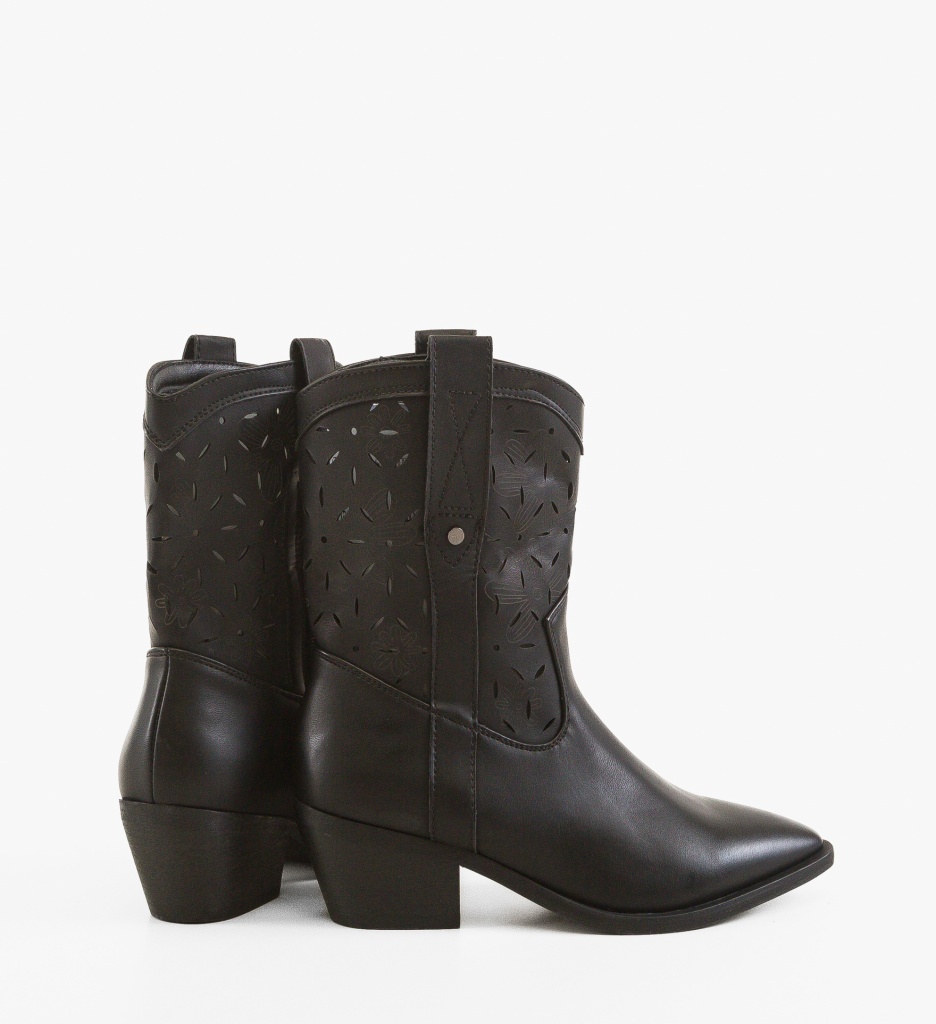 Botine dama Mich Negre - 3 | YEO