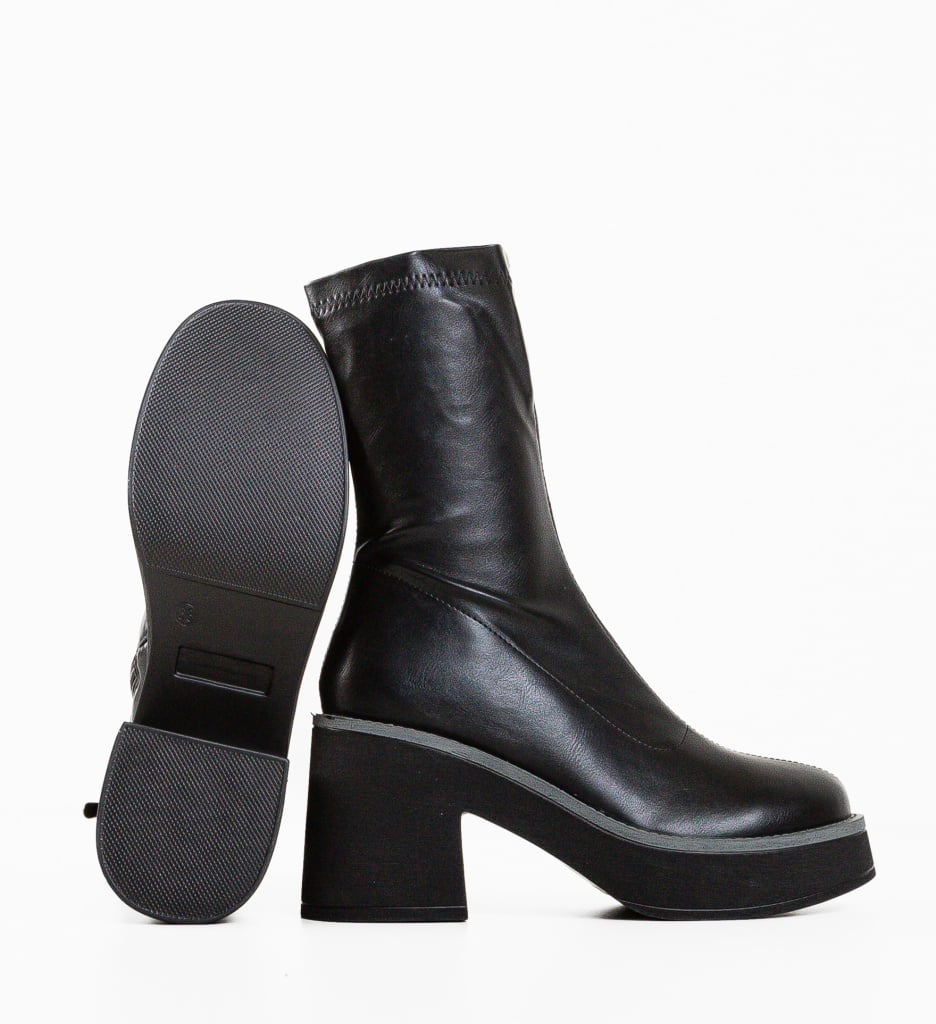 Botine dama Naom Negre - 5 | YEO