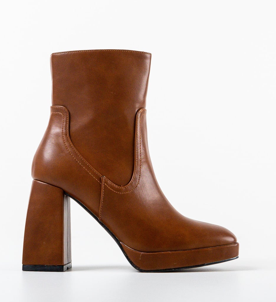 Botine dama Nevin Camel - 3 | YEO