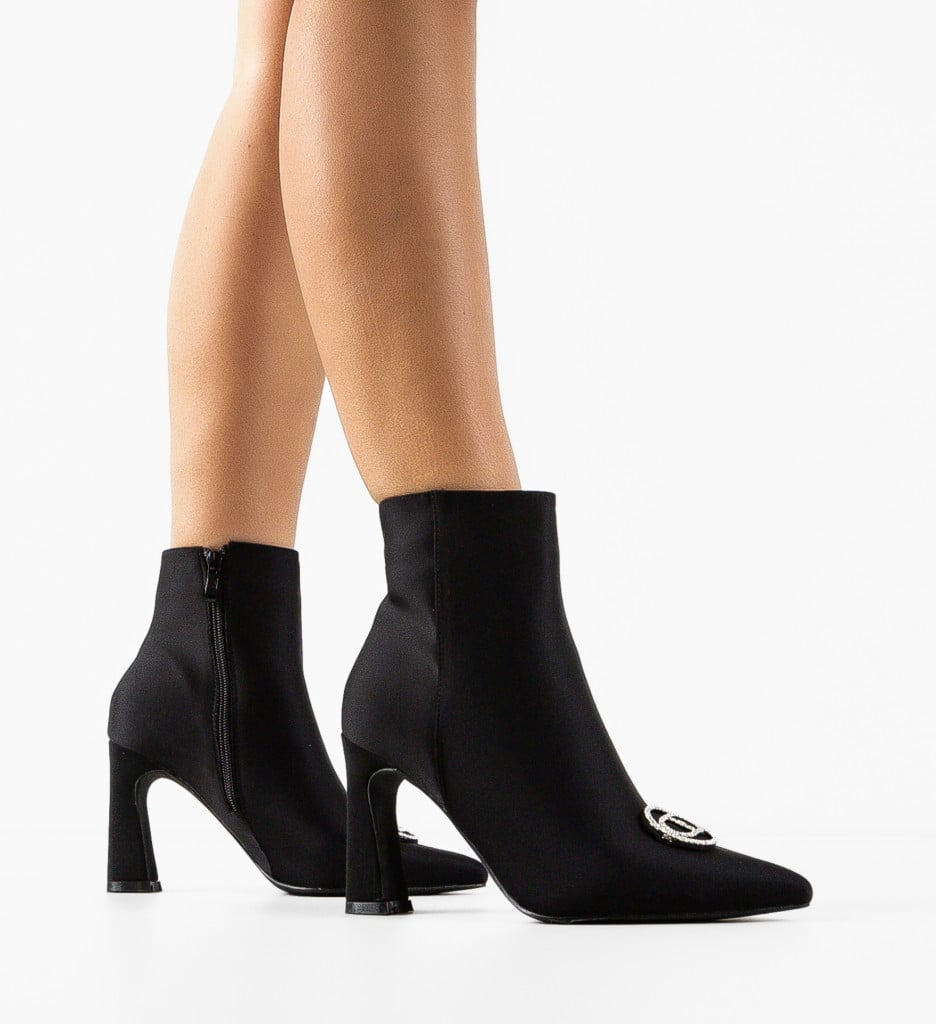 Botine dama Nola Negre - 3 | YEO