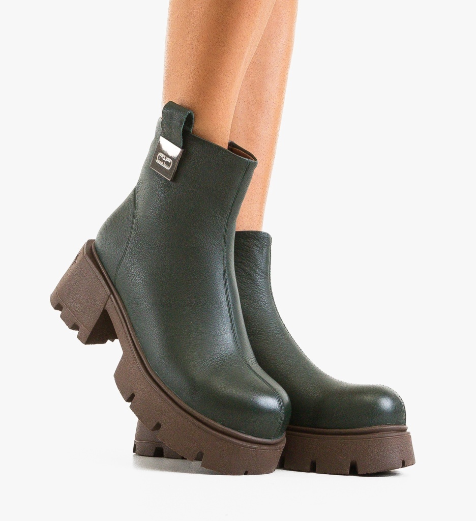 Botine dama Opah Verzi - 4 | YEO