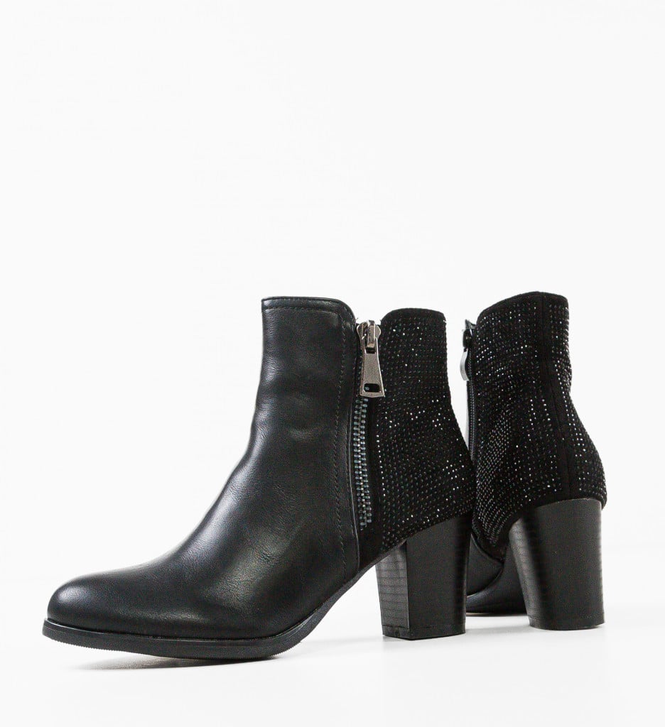 Botine dama Ortega Negre - 5 | YEO