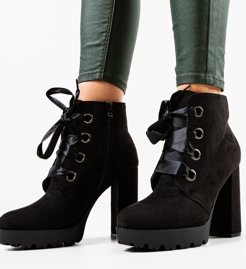 Botine dama Rezista Negre - 2 | YEO