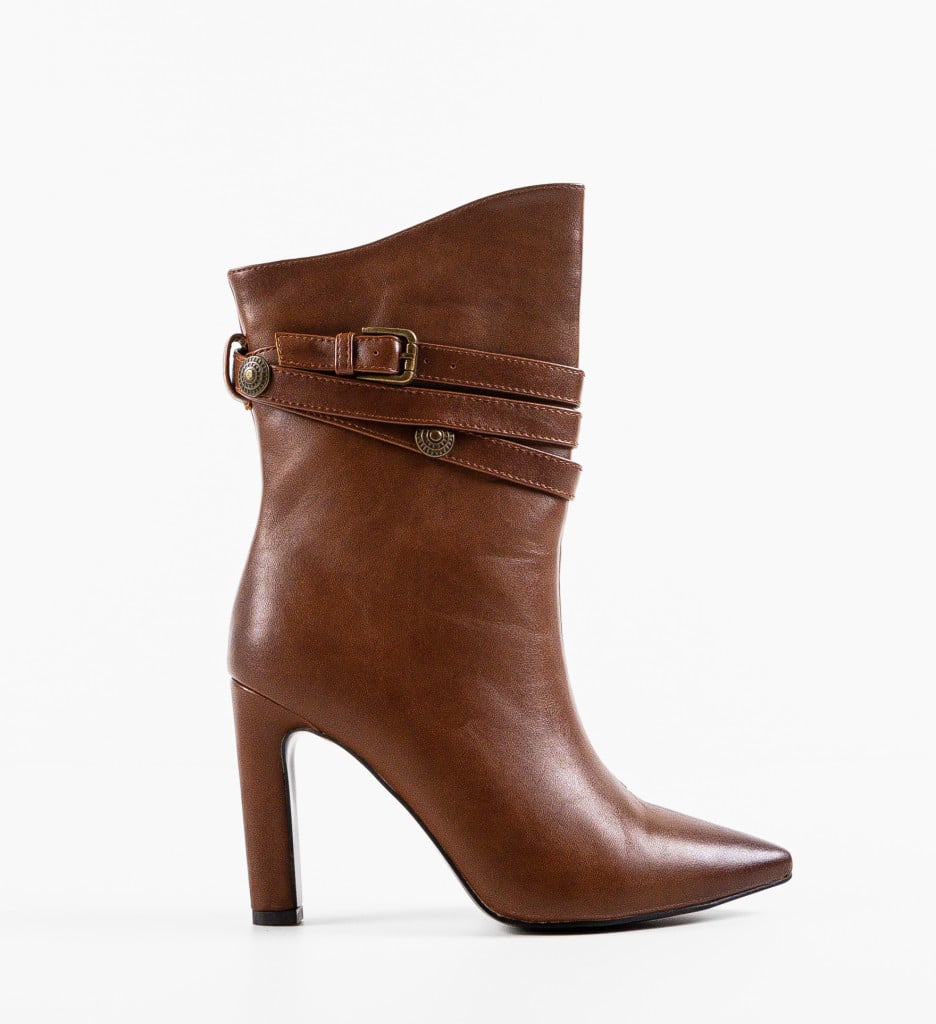 Botine dama Russell Camel - 5 | YEO