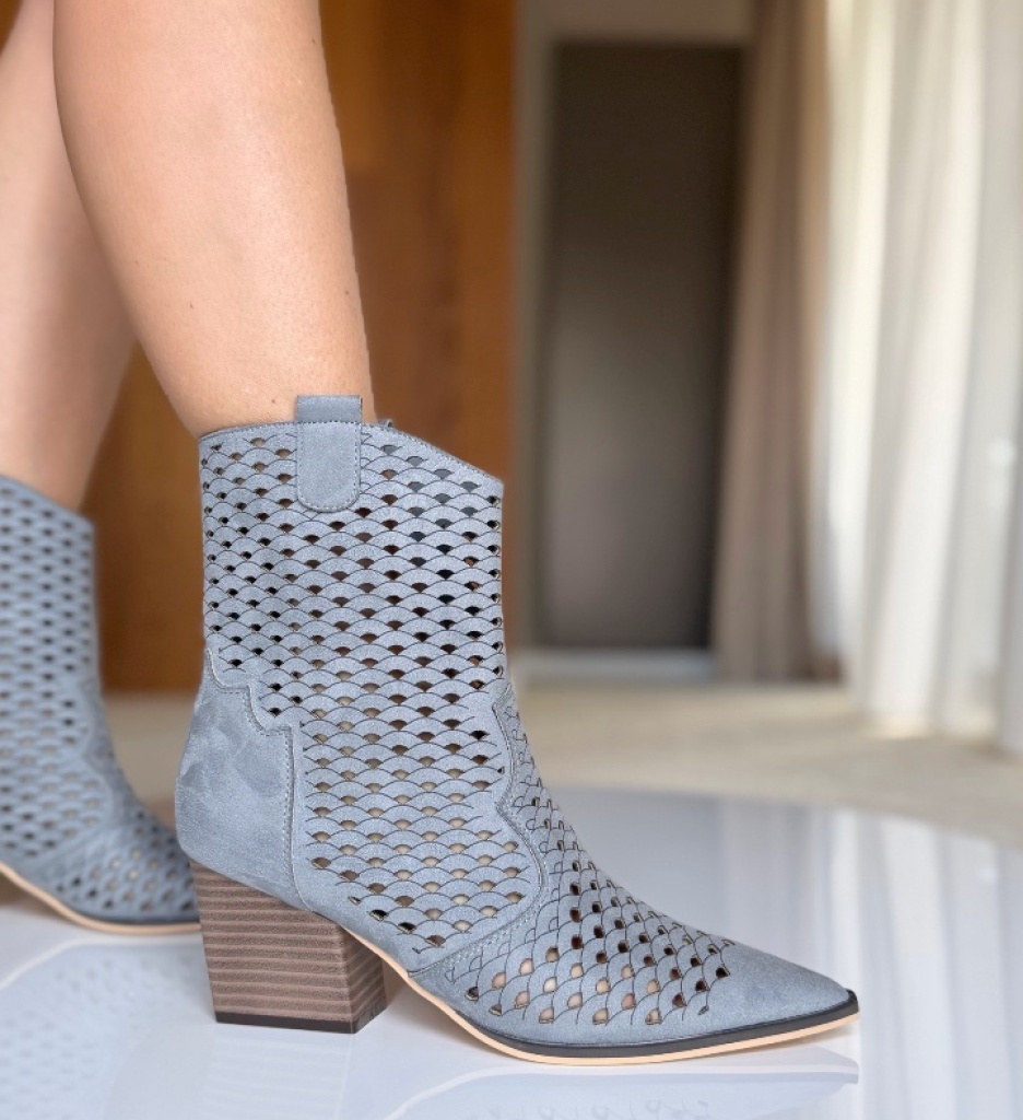 Botine dama Syon Albastre - imagine 3