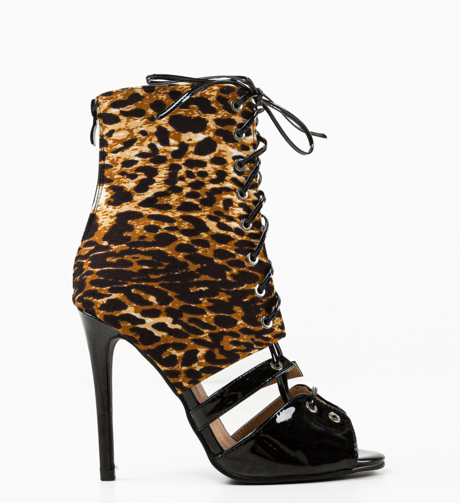 Botine dama Uchenna Animal Print - 3 | YEO