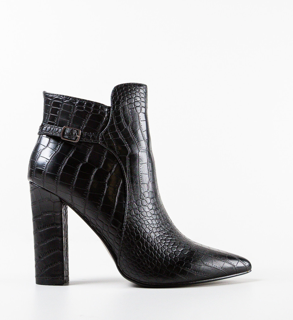 Botine dama Umar Negre - 4 | YEO