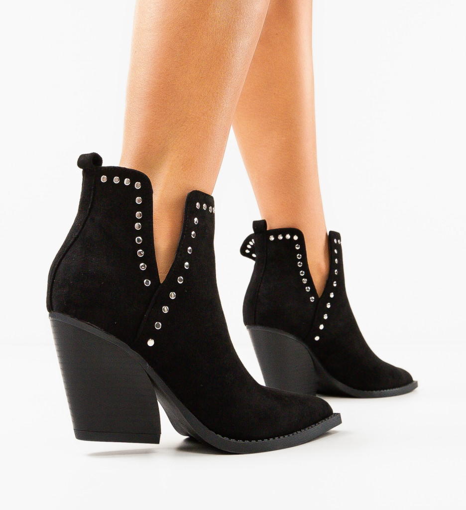 Botine dama Urry Negre - 1 | YEO