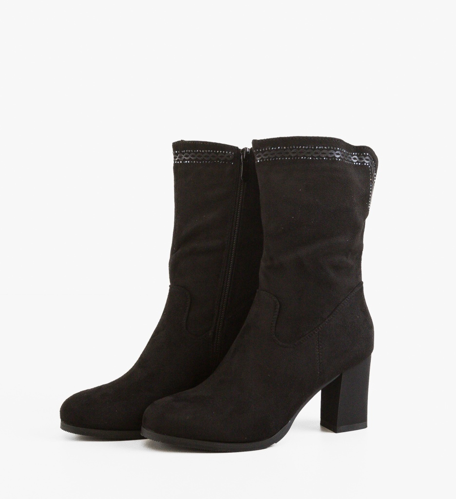 Botine dama Uyyba Negre - 3 | YEO