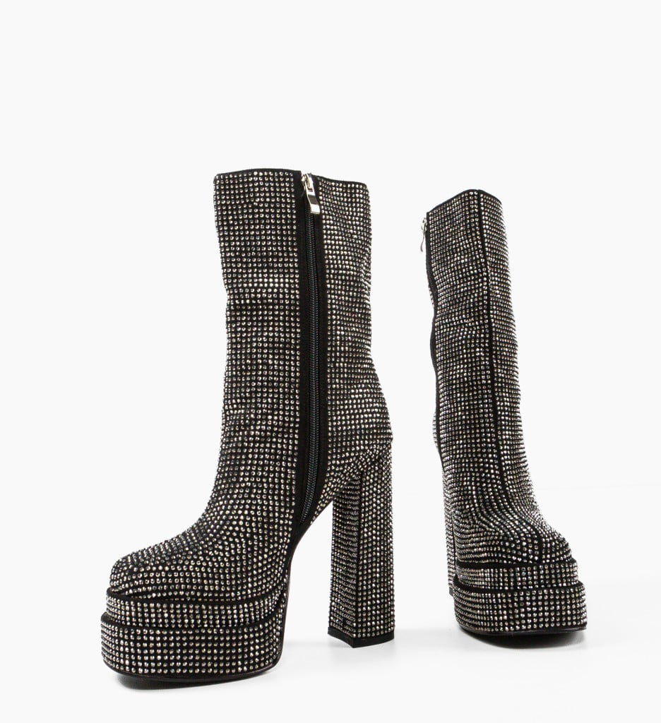 Botine dama Vance Negre - 5 | YEO