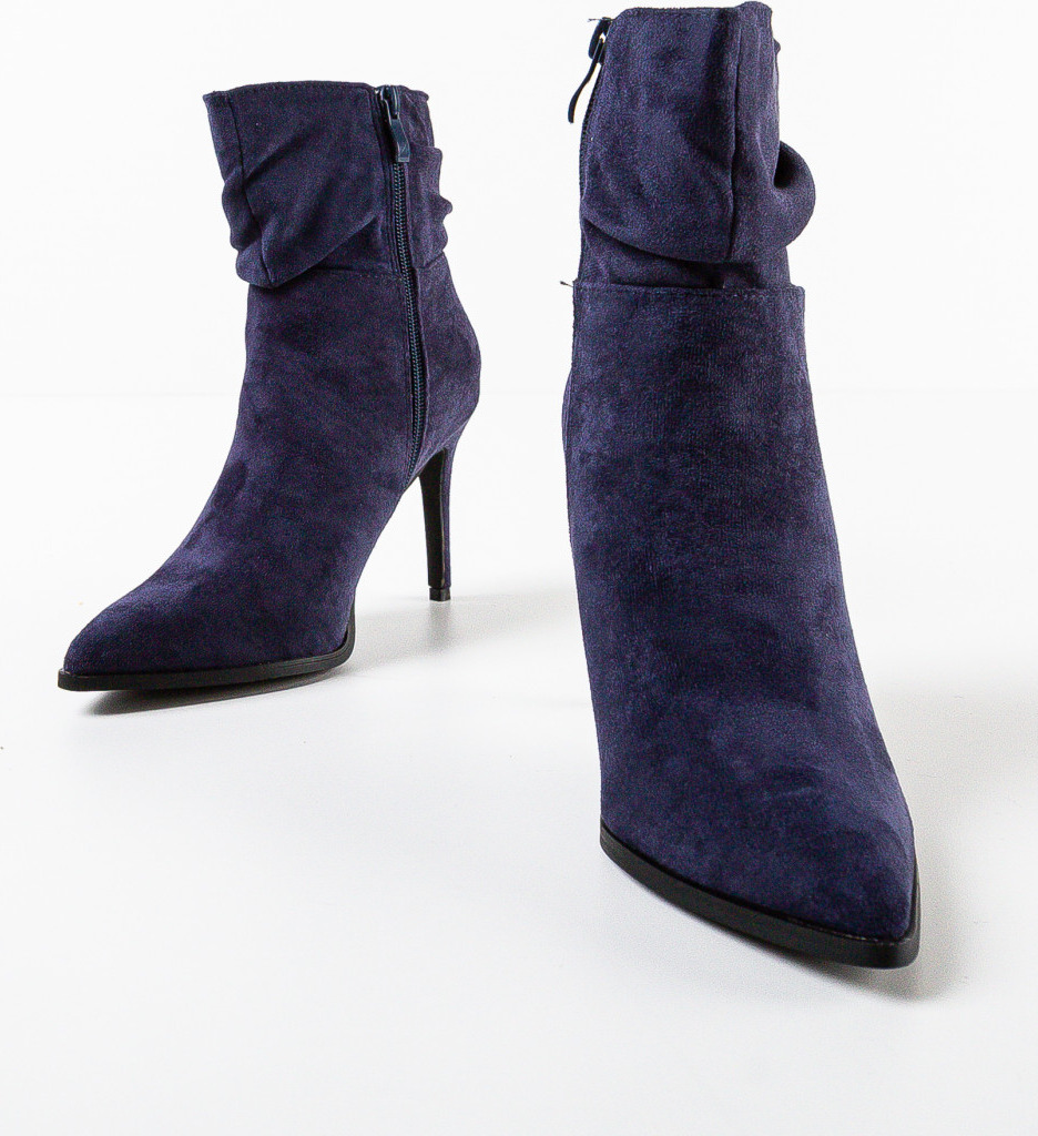 Botine dama Ving Bleumarin - 5 | YEO