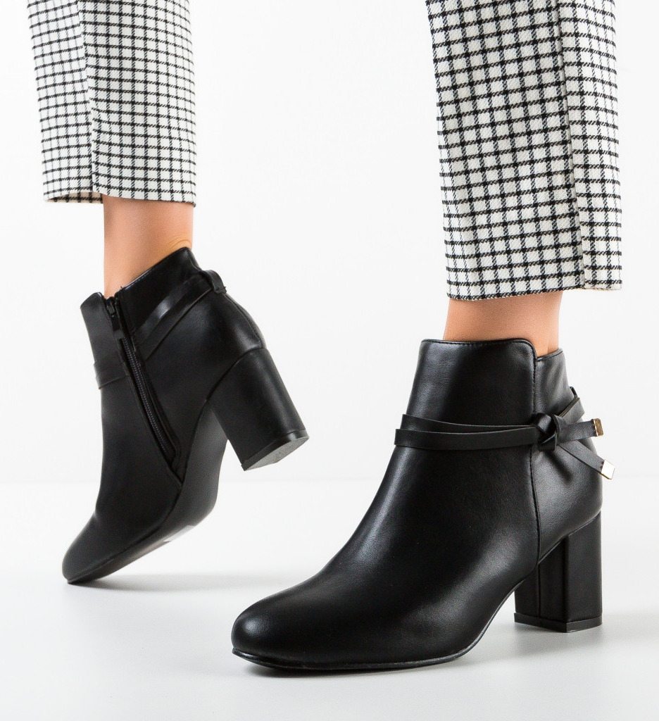 Botine dama Walton Negre - 1 | YEO