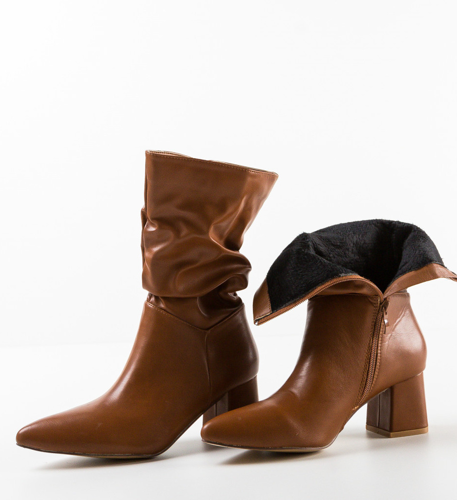 Botine dama Wiley Camel - 4 | YEO