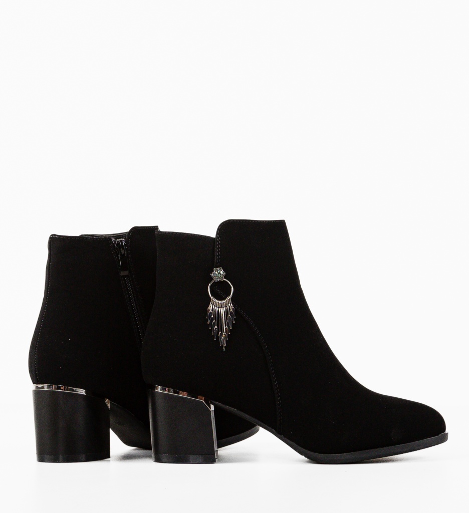 Botine dama Willia Negre - 4 | YEO