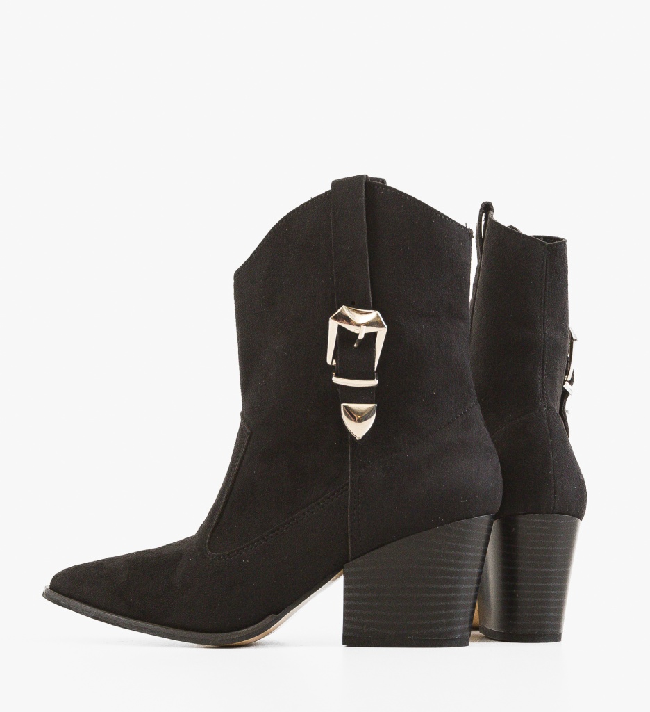 Botine dama Yua Negre - 5 | YEO