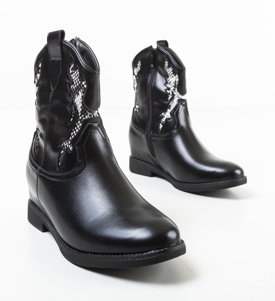 Botine Hodge Negre - 4 | YEO