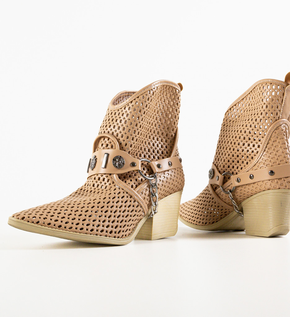 Botine Nelmo Nude - 5 | YEO