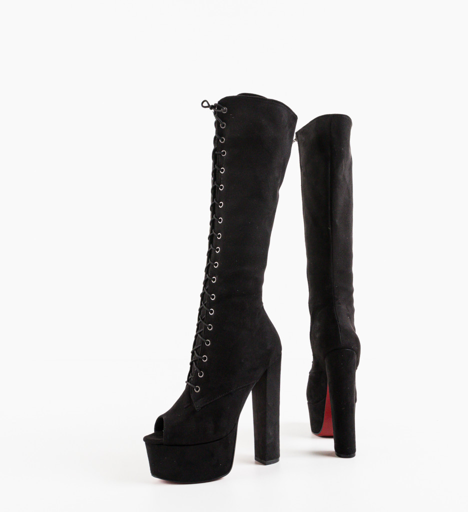 Poze Cizme dama Higgins Negre 2 depurtat.ro 