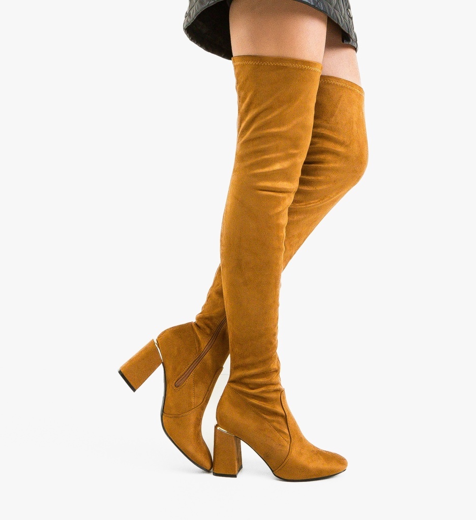 Cizme dama Jaddey Camel - 2 | YEO