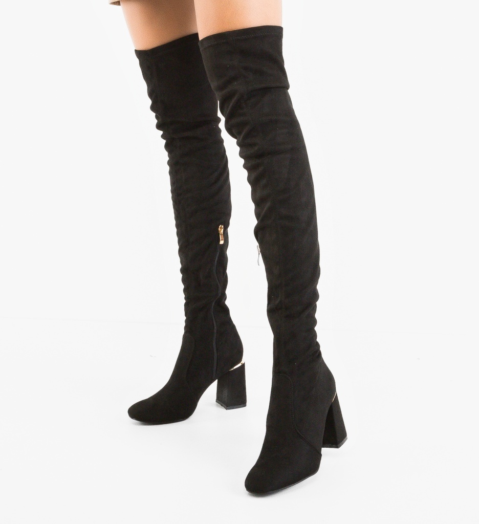 Cizme dama Jaddey Negre - 1 | YEO