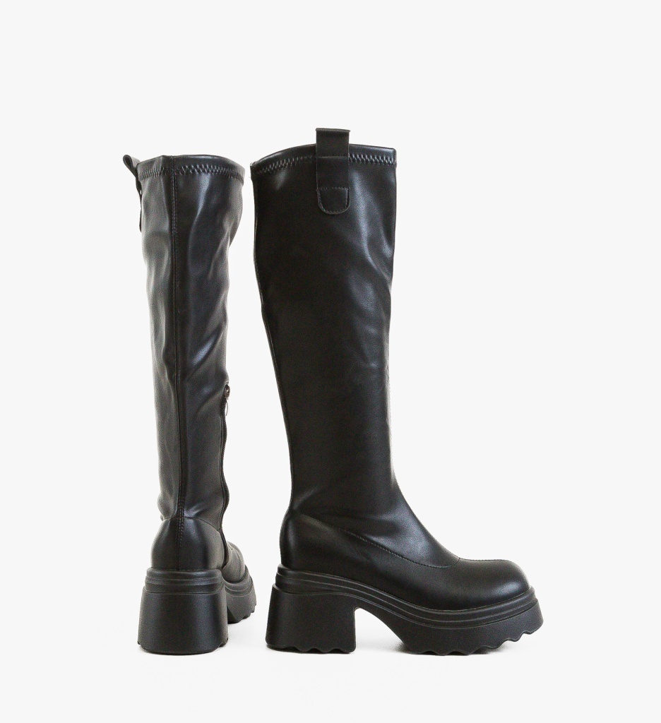 Cizme dama Leman Negre - 1 | YEO